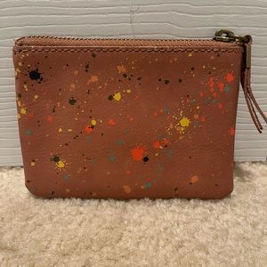 Leather pouch and card holder